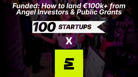 Promotional image for 100STARTUPS x EOD Insights event